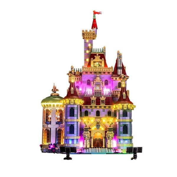 Lego Disney Beauty and the Beast Castle 43263 için Aydınlatma Kiti