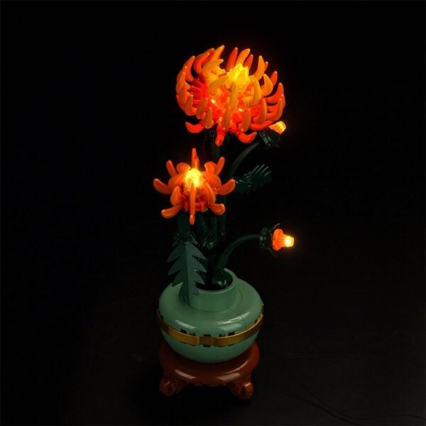 Lego Icons Chrysanthemum 10368 için Aydınlatma Kiti