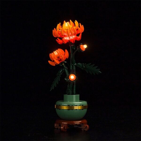 Lego Icons Chrysanthemum 10368 için Aydınlatma Kiti