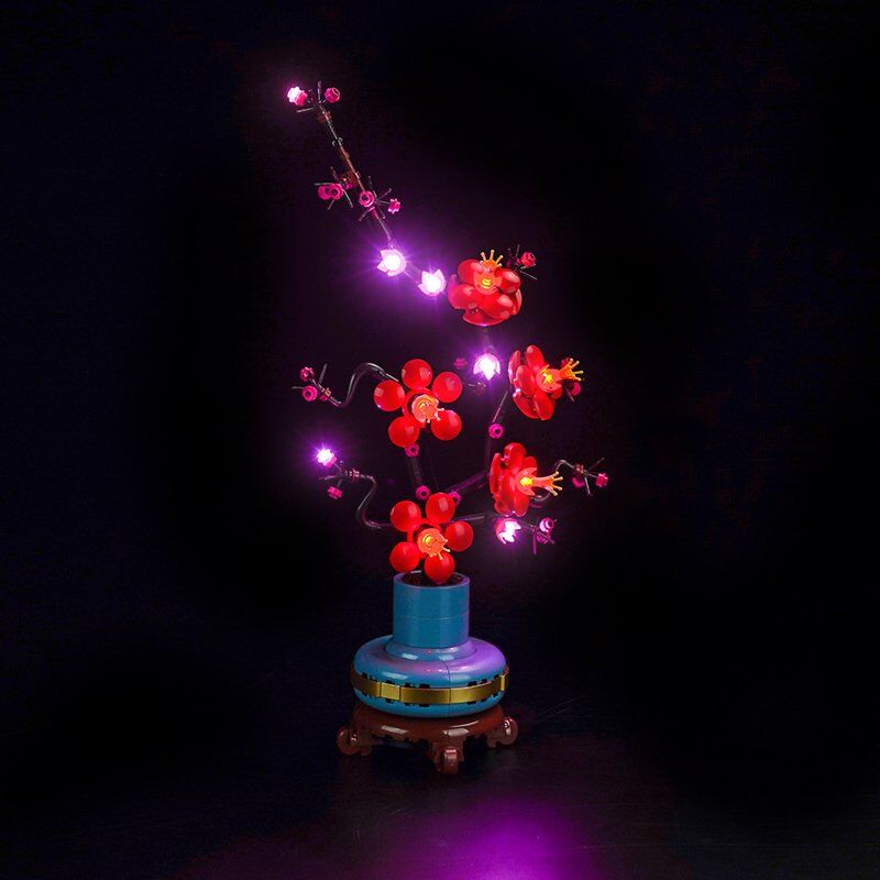 Lego Icons Plum Blossom 10369 için Aydınlatma Kiti