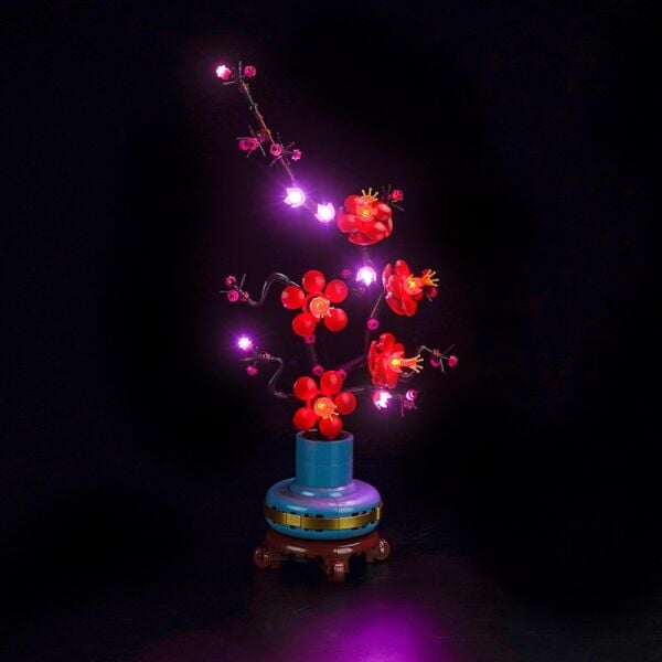 Lego Icons Plum Blossom 10369 için Aydınlatma Kiti