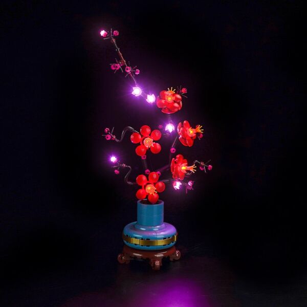 Lego Icons Plum Blossom 10369 için Aydınlatma Kiti