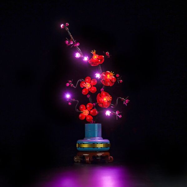Lego Icons Plum Blossom 10369 için Aydınlatma Kiti