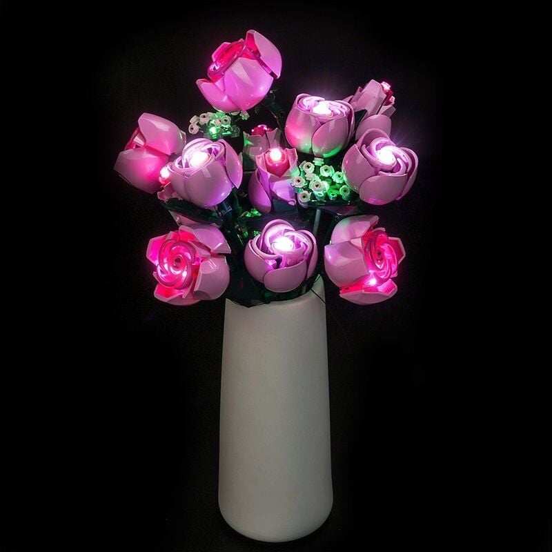 LEGO 10374 Bouquet of Pink Roses İçin Aydınlatma Kiti