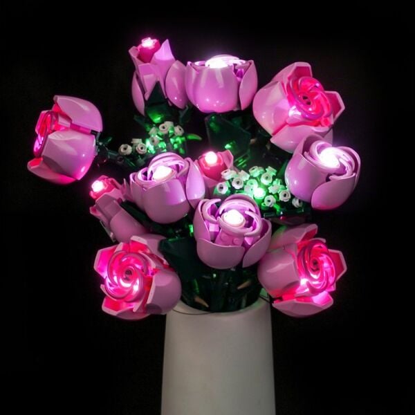LEGO 10374 Bouquet of Pink Roses İçin Aydınlatma Kiti