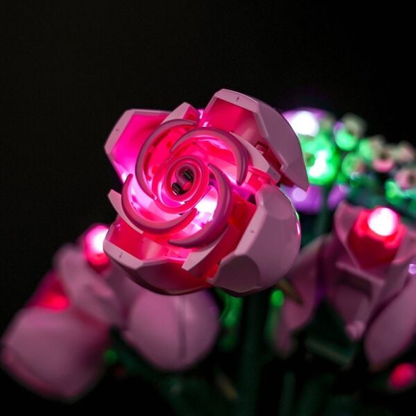 LEGO 10374 Bouquet of Pink Roses İçin Aydınlatma Kiti
