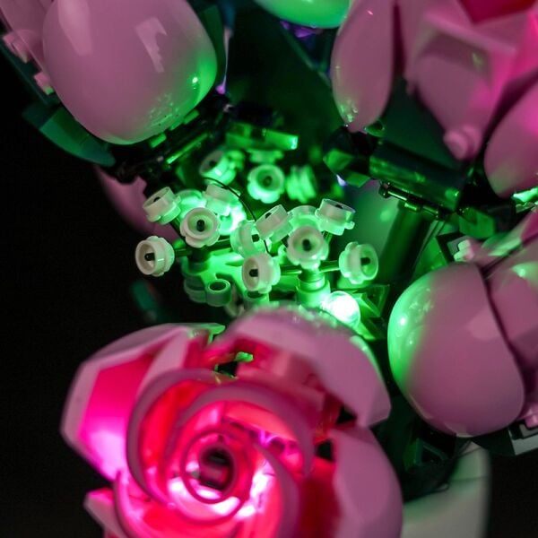 LEGO 10374 Bouquet of Pink Roses İçin Aydınlatma Kiti