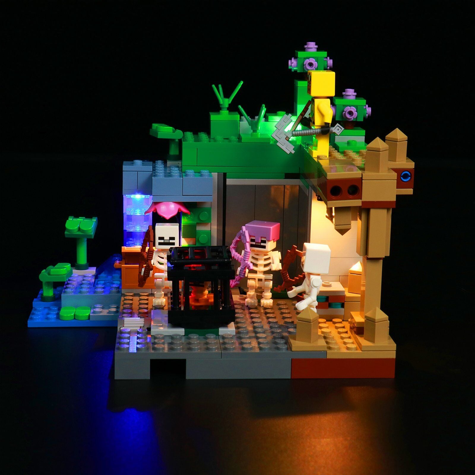 LEGO 21189 The Skeleton Dungeon İçin Aydınlatma Kiti
