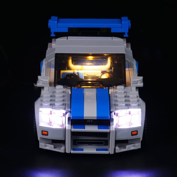 LEGO 76917 2 Fast 2 Furious Nissan Skyline GT-R (R34) İçin Aydınlatma Kiti