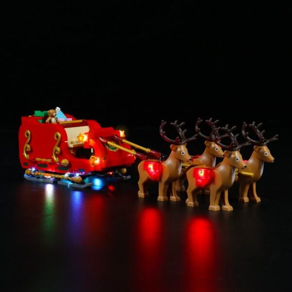 LEGO 40499 Santa's Sleigh İçin Aydınlatma Kiti