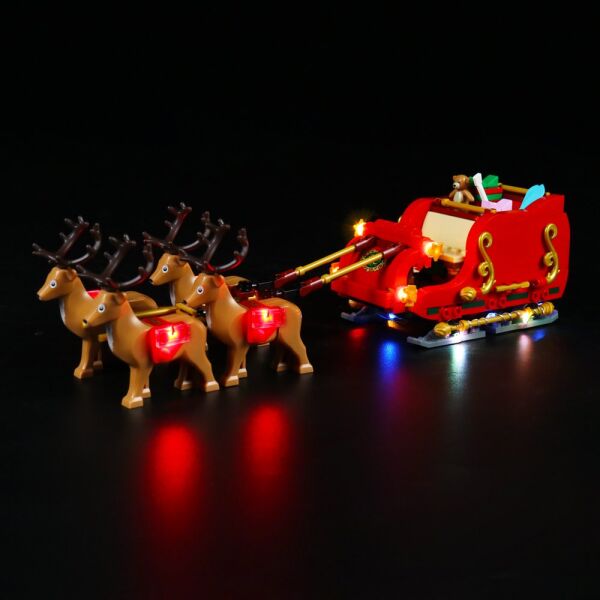 LEGO 40499 Santa's Sleigh İçin Aydınlatma Kiti