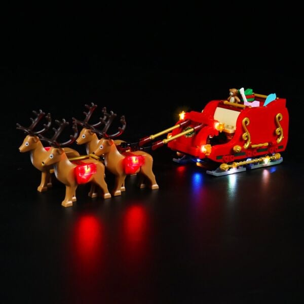 LEGO 40499 Santa's Sleigh İçin Aydınlatma Kiti