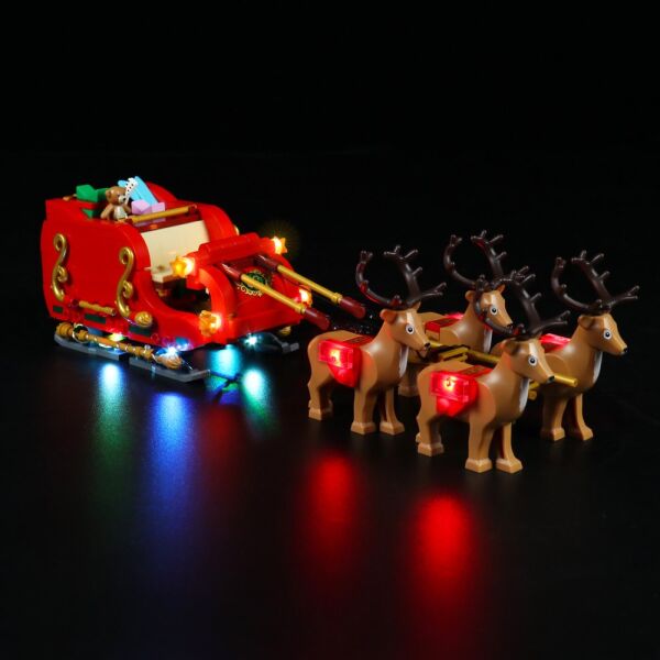 LEGO 40499 Santa's Sleigh İçin Aydınlatma Kiti