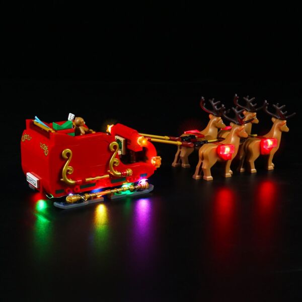 LEGO 40499 Santa's Sleigh İçin Aydınlatma Kiti