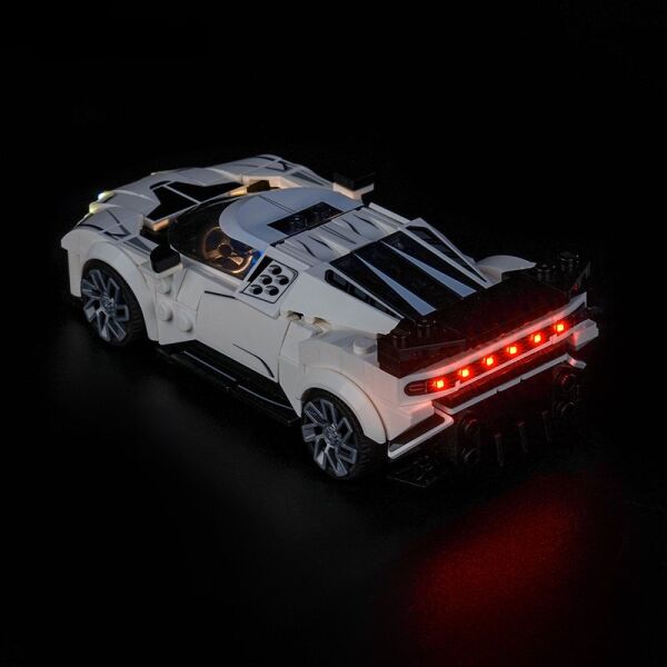LEGO 77240 Bugatti Centodieci Hyper Sports Car İçin Aydınlatma Kiti