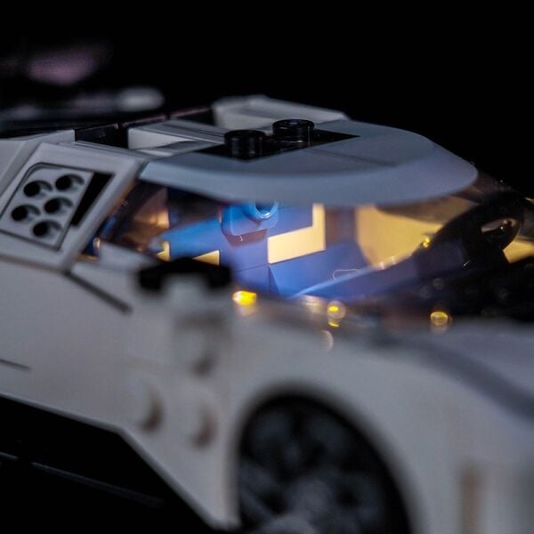 LEGO 77240 Bugatti Centodieci Hyper Sports Car İçin Aydınlatma Kiti