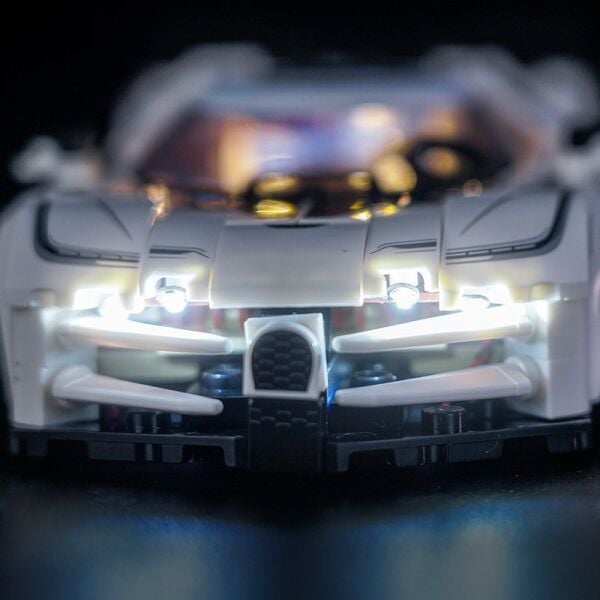 LEGO 77240 Bugatti Centodieci Hyper Sports Car İçin Aydınlatma Kiti