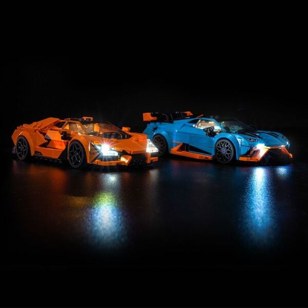 LEGO 77238 Lamborghini Revuelto & Huracán STO İçin Aydınlatma Kiti