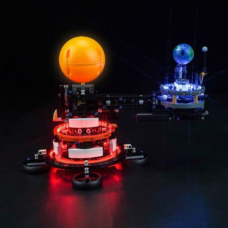 LEGO 42179 Planet Earth and Moon in Orbit İçin Aydınlatma Kiti