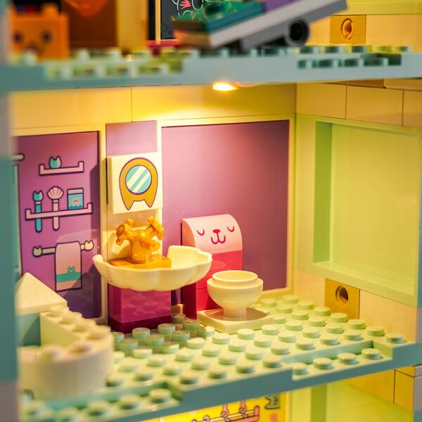LEGO 10788 Gabby's Dollhouse İçin Aydınlatma Kiti