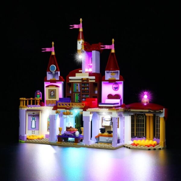 LEGO 43196 Disney Belle and the Beast's Castle İçin Aydınlatma Kiti