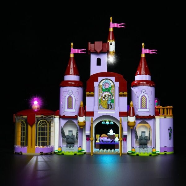 LEGO 43196 Disney Belle and the Beast's Castle İçin Aydınlatma Kiti