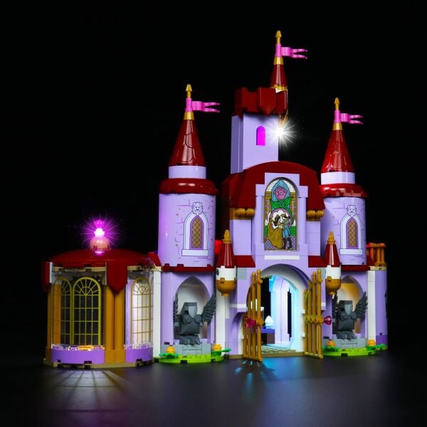 LEGO 43196 Disney Belle and the Beast's Castle İçin Aydınlatma Kiti