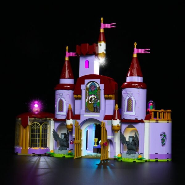 LEGO 43196 Disney Belle and the Beast's Castle İçin Aydınlatma Kiti