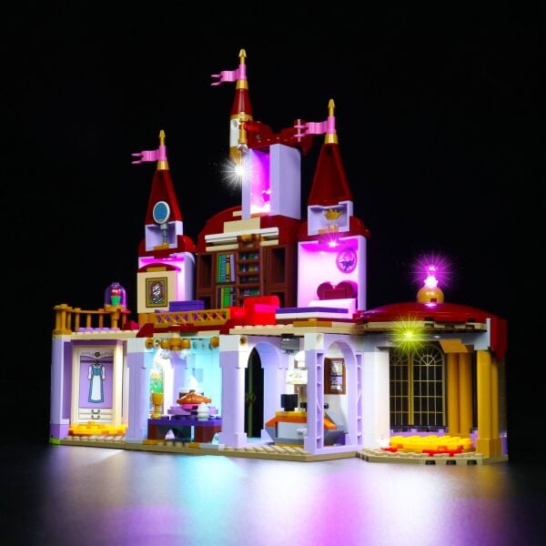LEGO 43196 Disney Belle and the Beast's Castle İçin Aydınlatma Kiti