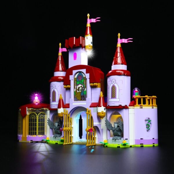 LEGO 43196 Disney Belle and the Beast's Castle İçin Aydınlatma Kiti