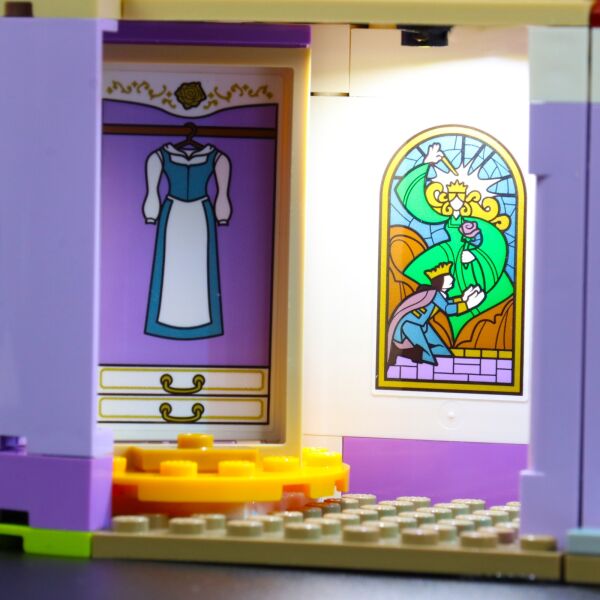 LEGO 43196 Disney Belle and the Beast's Castle İçin Aydınlatma Kiti