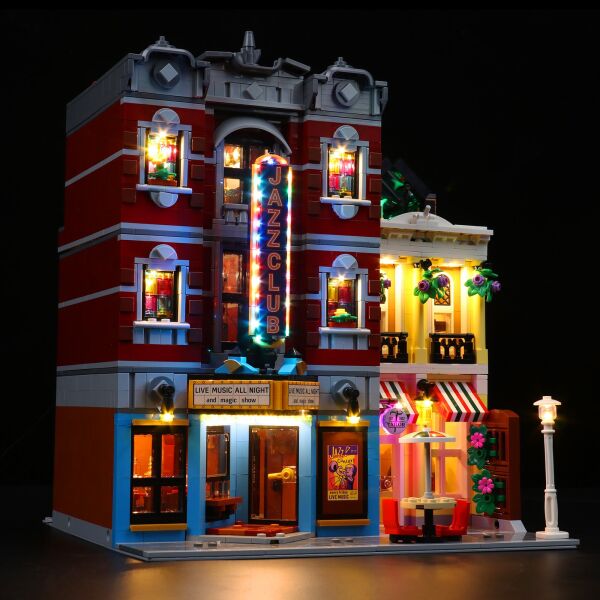 LEGO 10312 Jazz Club İçin Aydınlatma Kiti