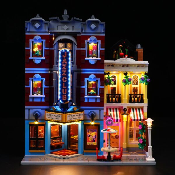 LEGO 10312 Jazz Club İçin Aydınlatma Kiti