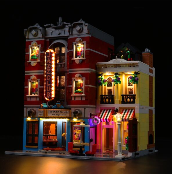 LEGO 10312 Jazz Club İçin Aydınlatma Kiti