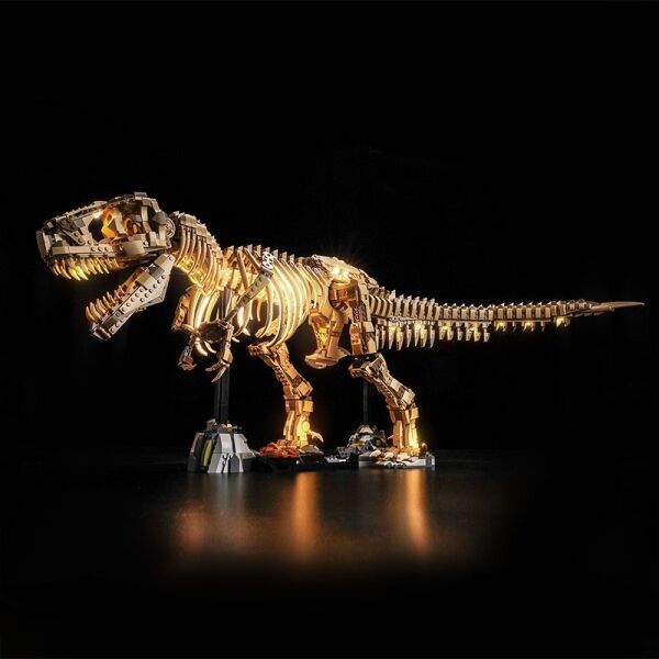 LEGO 76968 Jurassic World Dinosaur Fossils: Tyrannosaurus rex İçin Aydınlatma Kiti