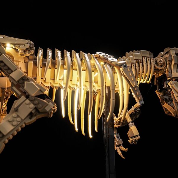 LEGO 76968 Jurassic World Dinosaur Fossils: Tyrannosaurus rex İçin Aydınlatma Kiti