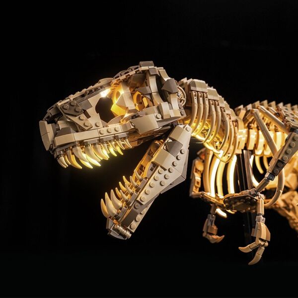 LEGO 76968 Jurassic World Dinosaur Fossils: Tyrannosaurus rex İçin Aydınlatma Kiti