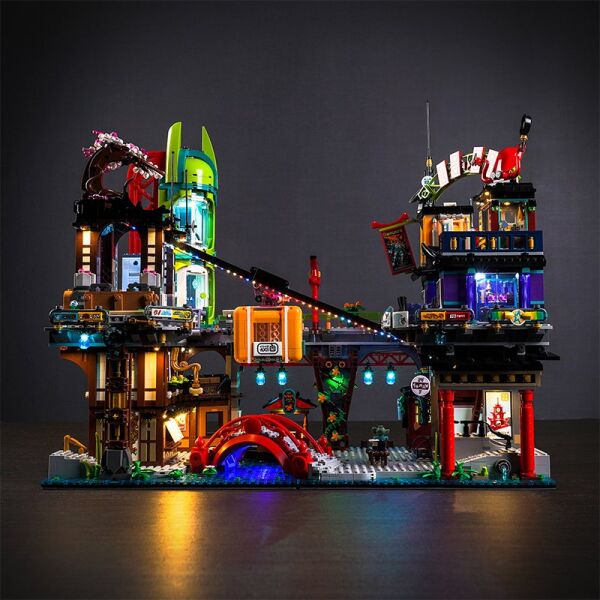 LEGO 71799 Ninjago City Markets İçin Aydınlatma Kiti
