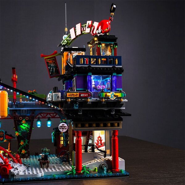 LEGO 71799 Ninjago City Markets İçin Aydınlatma Kiti