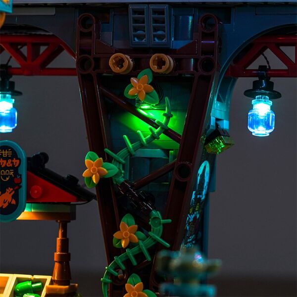 LEGO 71799 Ninjago City Markets İçin Aydınlatma Kiti