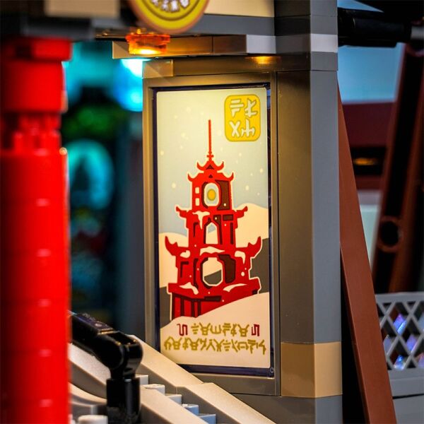 LEGO 71799 Ninjago City Markets İçin Aydınlatma Kiti