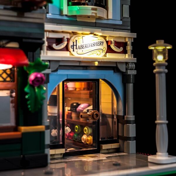 Lego Icons Tudor Corner 10350 İçin Aydınlatma Kiti