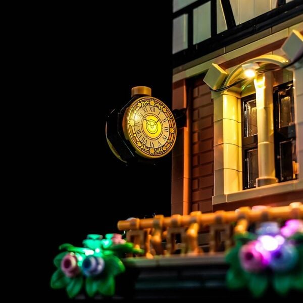 Lego Icons Tudor Corner 10350 İçin Aydınlatma Kiti