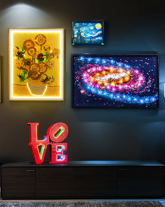 LEGO Art  Aydınlatma Kitleri